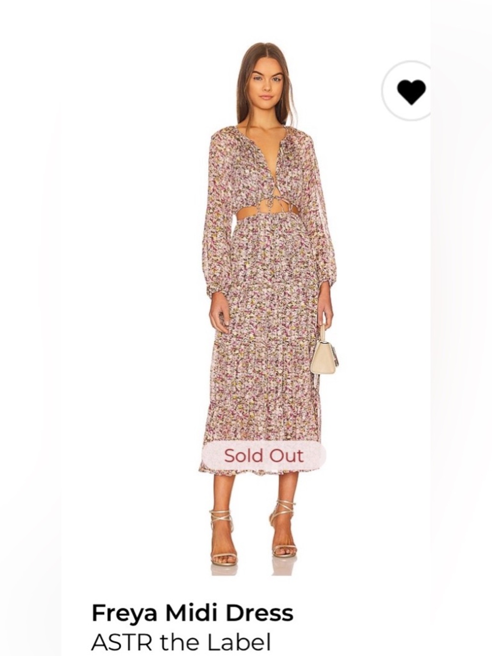 ASTR the label Floral Maxi Dress